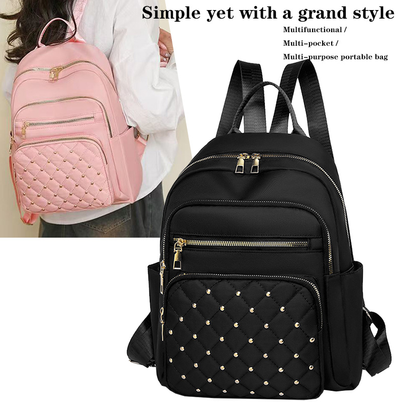 Mini Backpack Purse - Daily Wear Soft Fabric Women Backpack